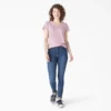 Camiseta de manga corta con cuello en V para mujer Camiseta de manga corta con cuello en V para mujer