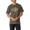 Camiseta de manga corta de tejido grueso con logotipo
