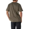 Camiseta de manga corta de tejido grueso con logotipo