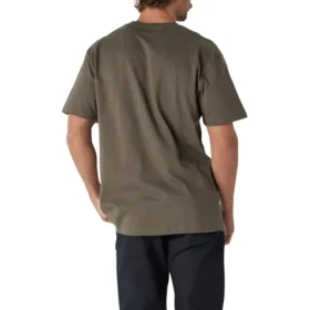 Camiseta de manga corta de tejido grueso con logotipo