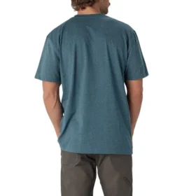 Camiseta de manga corta de tejido grueso con logotipo