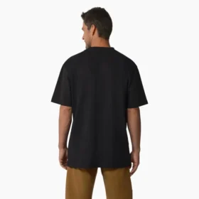 Camiseta de manga corta de tejido grueso con logotipo