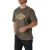 Camiseta de manga corta de tejido grueso con logotipo