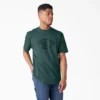 Camiseta de manga corta de tejido grueso con logotipo