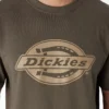 Camiseta de manga corta de tejido grueso con logotipo