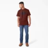 Camiseta de manga corta de tejido grueso con logotipo