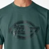 Camiseta de manga corta de tejido grueso con logotipo