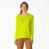 Camiseta de manga larga con bolsillo refrescante para mujer Camiseta de manga larga con bolsillo refrescante para mujer
