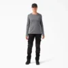 Camiseta de manga larga con bolsillo Temp-iQ® 365 para mujer Camiseta de manga larga con bolsillo Temp-iQ® 365 para mujer