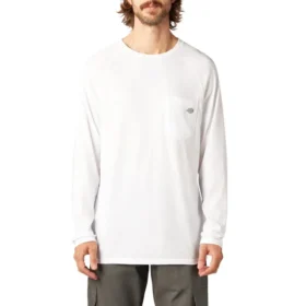Camiseta de manga larga con bolsillo y efecto refrescante