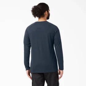Camiseta de manga larga con bolsillo y efecto refrescante