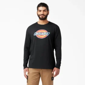Camiseta de manga larga de corte regular con gráfico icónico