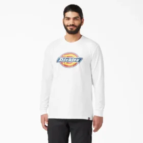 Camiseta de manga larga de corte regular con gráfico icónico