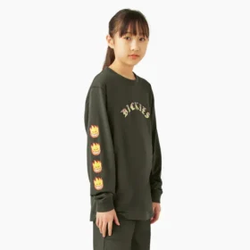 Camiseta de manga larga para niños Dickies X Spitfire