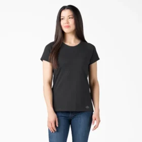 Camiseta de pantalón corto con bolsillos y efecto refrescante para mujer