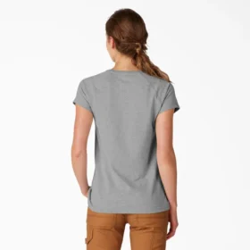 Camiseta de pantalón corto con bolsillos y efecto refrescante para mujer