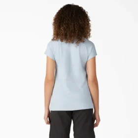 Camiseta de pantalón corto con bolsillos y efecto refrescante para mujer
