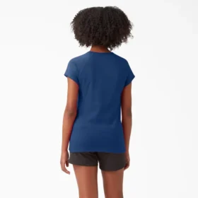 Camiseta de pantalón corto con bolsillos y efecto refrescante para mujer