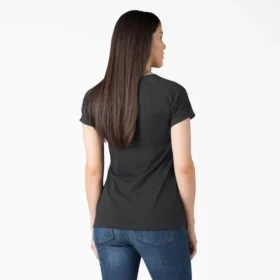 Camiseta de pantalón corto con bolsillos y efecto refrescante para mujer
