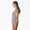 Camiseta de pantalón corto con bolsillos y efecto refrescante para mujer Camiseta de pantalón corto con bolsillos y efecto refrescante para mujer