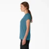 Camiseta de pantalón corto con bolsillos y efecto refrescante para mujer Camiseta de pantalón corto con bolsillos y efecto refrescante para mujer