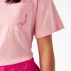 Camiseta de peso grueso para la concienciación sobre el cáncer de mama Camiseta de peso grueso para la concienciación sobre el cáncer de mama