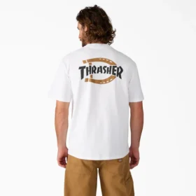 Camiseta estampada Dickies X Thrasher