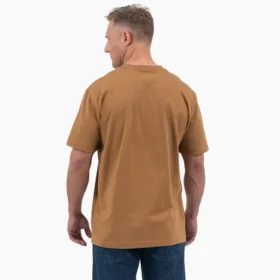 Camiseta gráfica de manga corta con logotipo tricolor