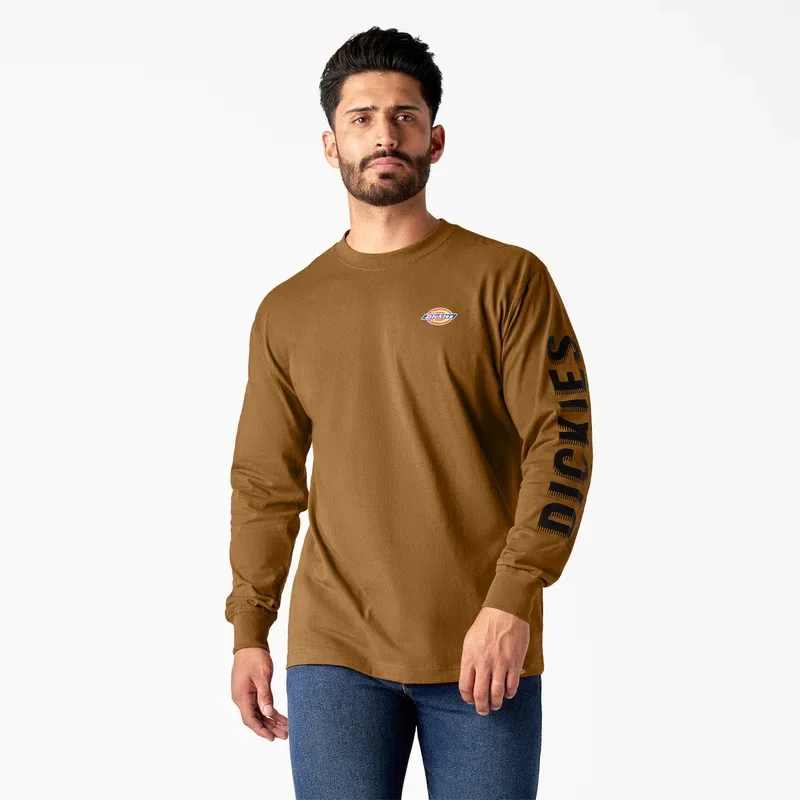 Camiseta gráfica de manga larga para el trabajo Camiseta gráfica de manga larga para el trabajo