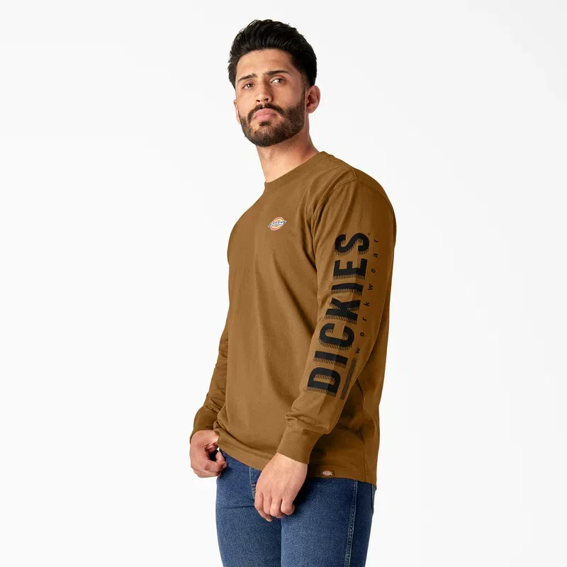 Camiseta gráfica de manga larga para el trabajo Camiseta gráfica de manga larga para el trabajo