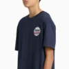 Camiseta gráfica de pantalón corto con insignia Americana