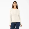 Camiseta Henley de cuello redondo para mujer Camiseta Henley de cuello redondo para mujer