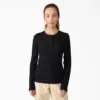 Camiseta Henley de cuello redondo para mujer Camiseta Henley de cuello redondo para mujer
