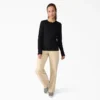 Camiseta Henley de cuello redondo para mujer Camiseta Henley de cuello redondo para mujer