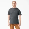 Camiseta Henley de manga corta de tejido grueso