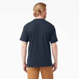 Camiseta Henley de manga corta de tejido grueso