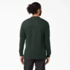 Camiseta Henley de manga larga de tejido grueso