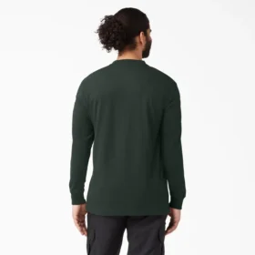 Camiseta Henley de manga larga de tejido grueso