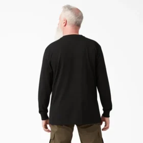 Camiseta Henley de manga larga de tejido grueso