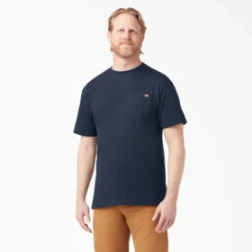 Camiseta ligera de manga corta con bolsillo