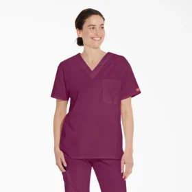 Camiseta médica unisex con cuello en V de Eds Signature Camiseta médica unisex con cuello en V de Eds Signature
