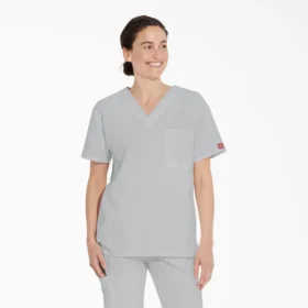 Camiseta médica unisex con cuello en V de Eds Signature Camiseta médica unisex con cuello en V de Eds Signature