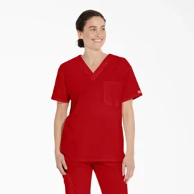 Camiseta médica unisex con cuello en V de Eds Signature Camiseta médica unisex con cuello en V de Eds Signature