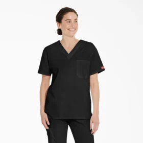 Camiseta médica unisex con cuello en V de Eds Signature Camiseta médica unisex con cuello en V de Eds Signature