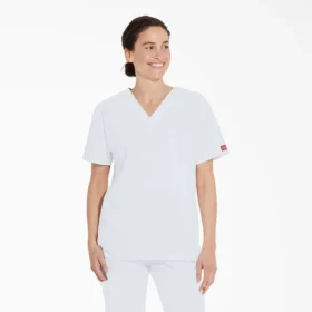 Camiseta médica unisex con cuello en V de Eds Signature Camiseta médica unisex con cuello en V de Eds Signature