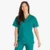 Camiseta médica unisex con cuello en V de Eds Signature