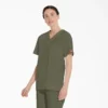 Camiseta médica unisex con cuello en V de Eds Signature