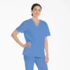 Camiseta médica unisex con cuello en V de Eds Signature