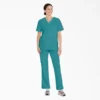 Camiseta médica unisex con cuello en V de Eds Signature