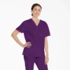 Camiseta médica unisex con cuello en V de Eds Signature